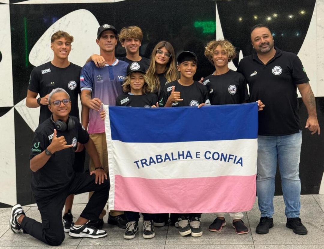 Equipe Capixaba de Surf de Base viaja para disputar o Brasileiro da CBSurf